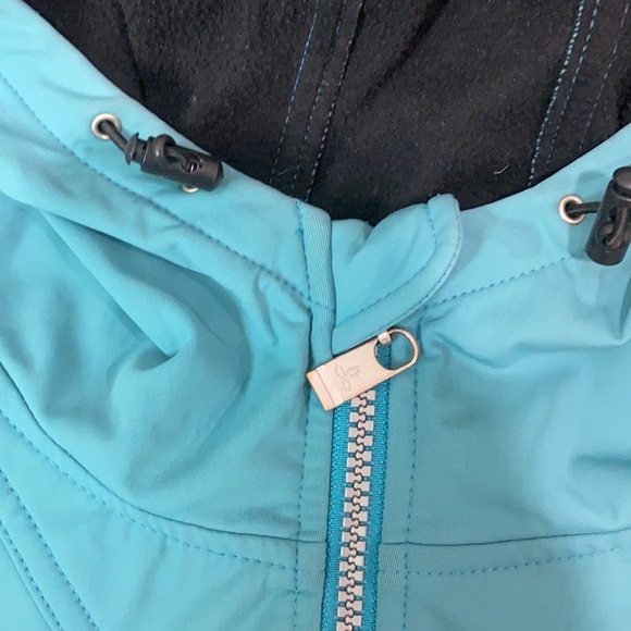 PrAna breathe jacket in aqua - Picture 9 of 12
